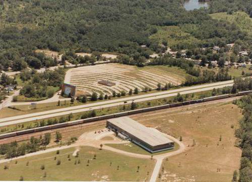 Starlite Drive-In Theatre - AERIAL FROM BETH WHITE